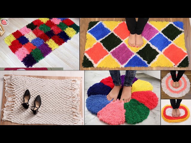 WOW!!! Beautiful 10 Doormat Making Idea - With Old Clothes