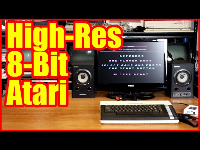 Atari 800XL: Sophia 2 DVI video upgrade