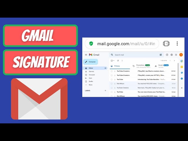 How to Add Signature in Gmail With Logo (2022)