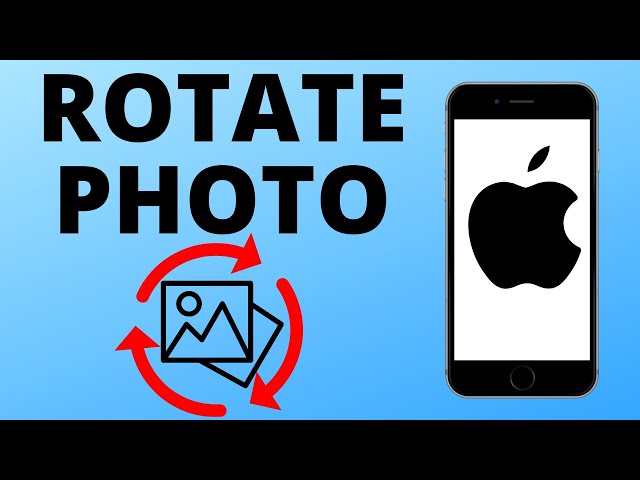 How to Rotate a Picture on iPhone - Flip Photo on iPhone