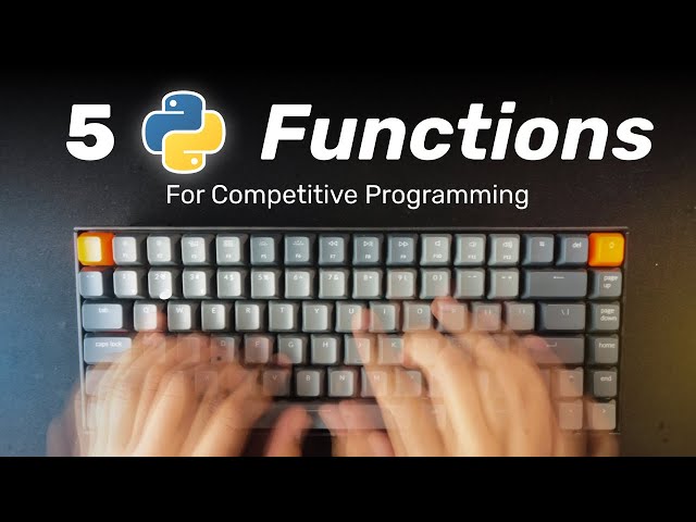 Top 5 Python Functions for Competitive Programming
