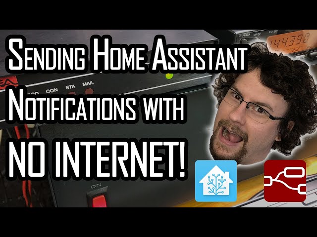 Sending Home Assistant notifications via radio instead of the internet using APRS!