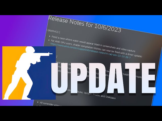 CS2 Update  6/10/2023 Graficos en AMD Solucionados, Cambios en la animacion, Cambios Premiere