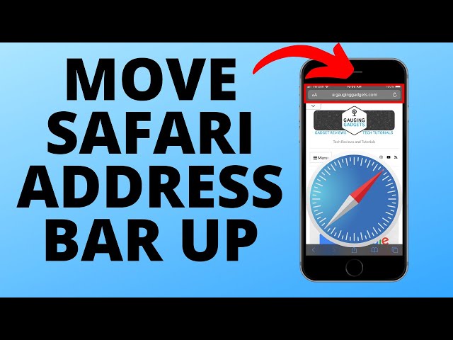 How to Move Safari Address Bar from Bottom to Top - iPhone