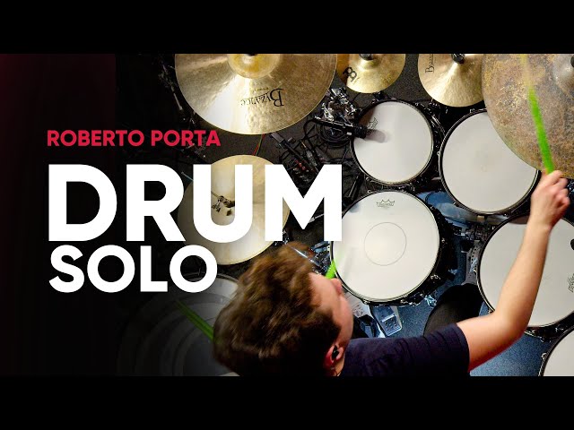 Contest Winner Roberto Porta's Drum Solo at Drum Channel
