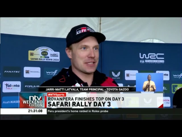 WRC Safari rally day three