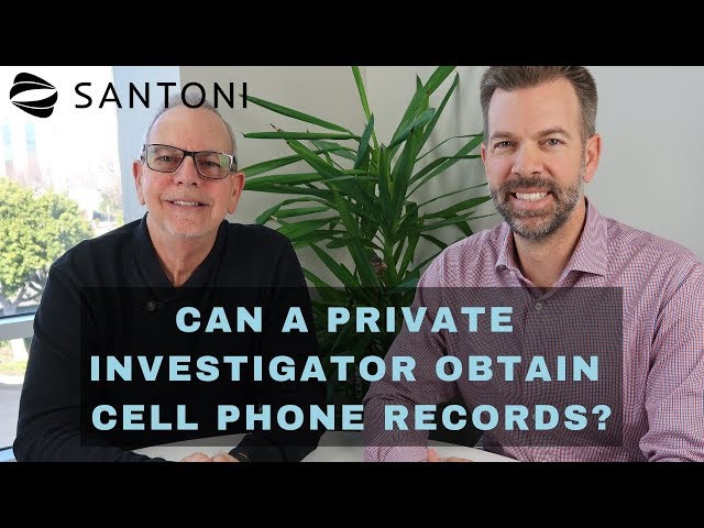 Can a Private Investigator Get Access to Cell phone records?
