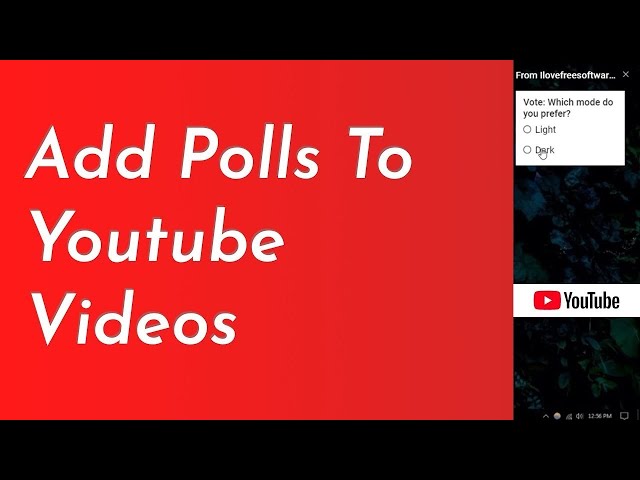 How To Create Polls On Youtube Videos In 2020