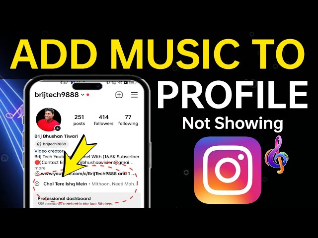 Add Music on Your Profile Instagram option not Showing | Instagram Profile Music Option Not Showing