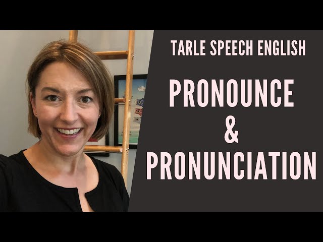 How to Pronounce PRONOUNCE & PRONUNCIATION - American English Pronunciation Lesson
