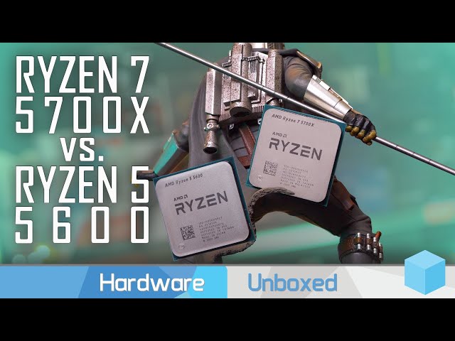 Ryzen 7 5700X vs. Ryzen 5 5600, 8-Cores vs. 6-Cores For Gaming
