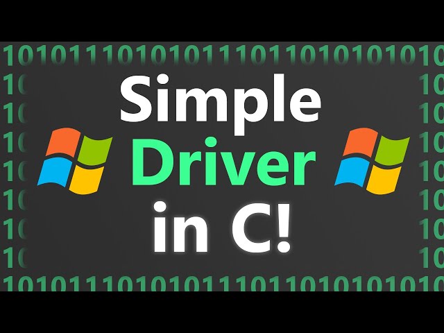 Making Simple Windows Driver in C