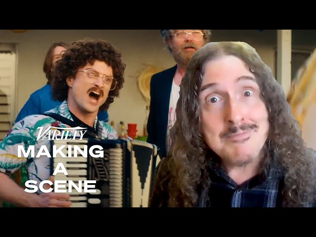 How 'Weird: The Al Yankovic Story' Pulled Off the Cameo Filled Pool Scene | Making a Scene