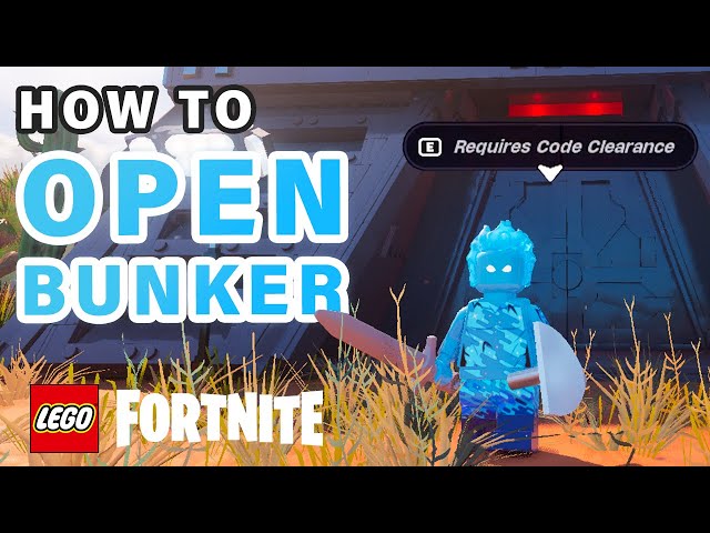 How to get Code Clearance to Open Empire Bunkers ► LEGO Fortnite
