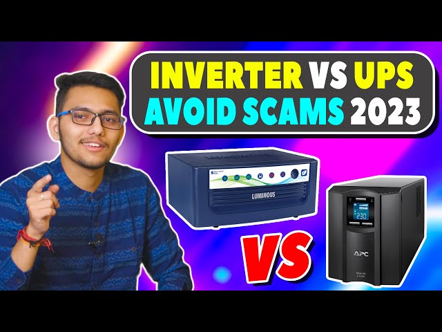 UPS vs Inverter for Gaming PC ??