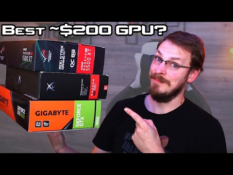 2020's Best Budget GPU 2020 - 5500 XT vs GTX 1660 vs RX 580