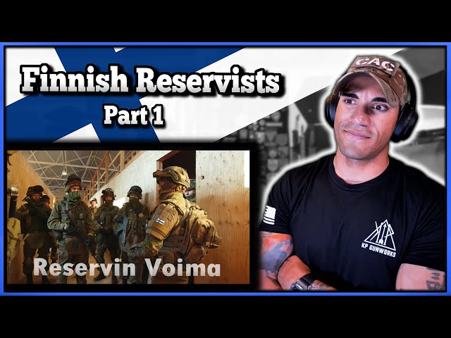 Marine reacts to the Finnish Defense Forces Reserves (Part 1)