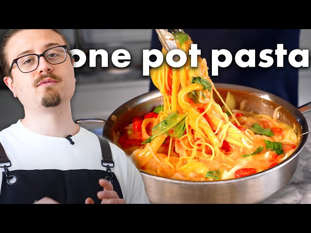 Testing Joshua Weissman One Pot Pasta (Gluten-Free) - It's a Disaster