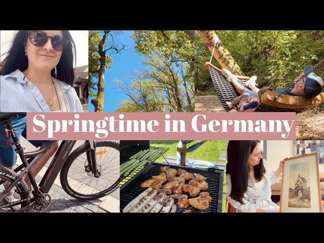 YOU CAN'T BEAT SPRINGTIME IN GERMANY🇩🇪 Forest love, thrifting, BBQs and biking ft Gleeride