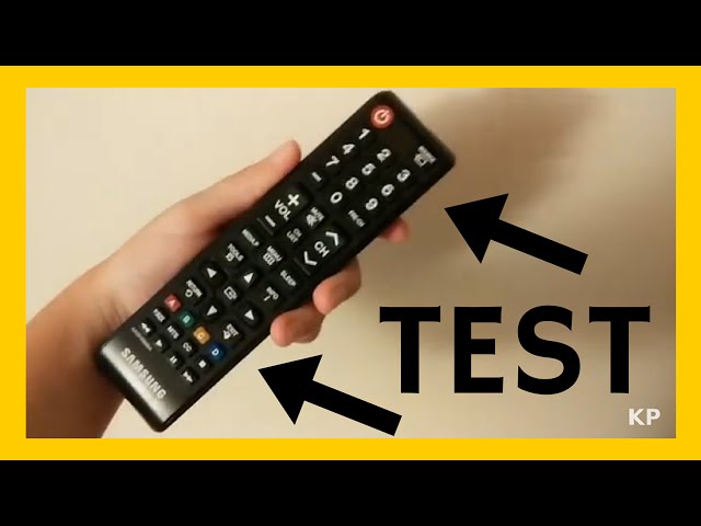 How To Test Remote Control