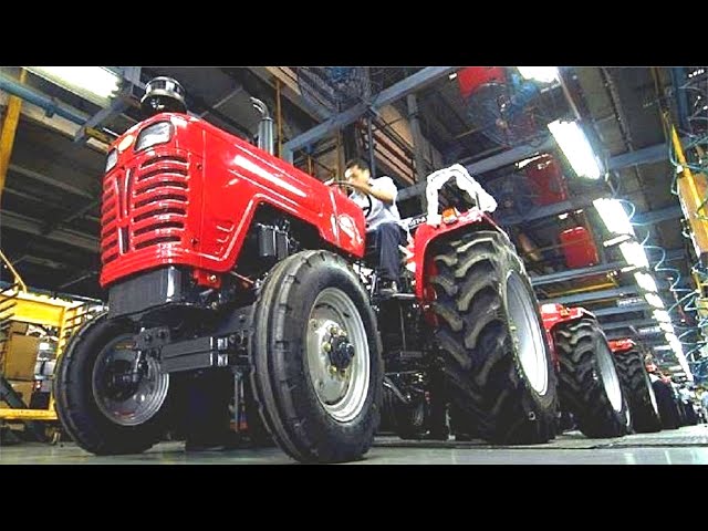 Tractor manufacturing plant  - Production Mahindra & Swaraj tractors