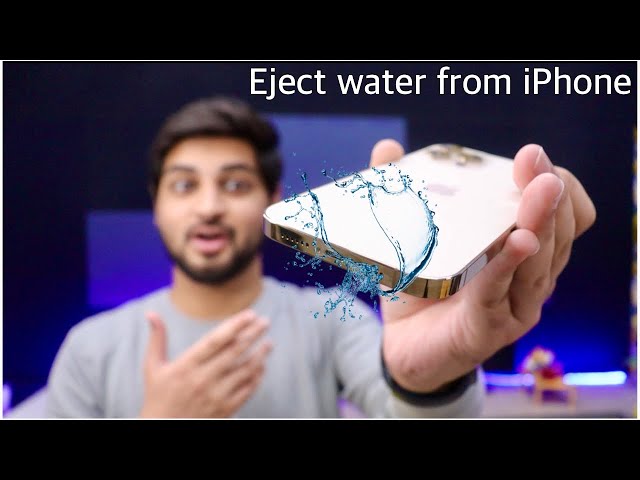 Eject Water From iPhone | How To Use iPhone Under Water ? | Mohit Balani
