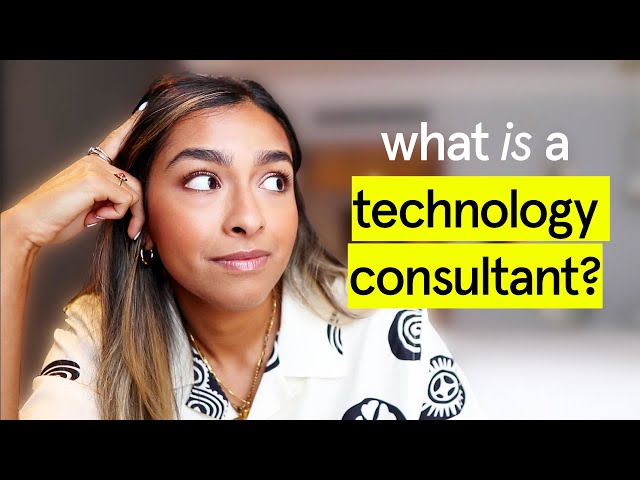 What does a Technology Consultant do? (Deloitte, Accenture, IBM, McKinsey & Company)