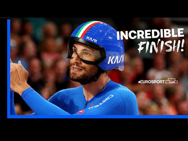 Ganna Wins Individual Pursuit Gold By The Smallest Of Margins After Stunning Final Lap! | Eurosport