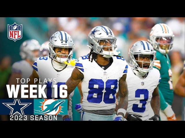 Dallas Cowboys Top Plays vs. Miami Dolphins | 2023 Regular Season Week 16