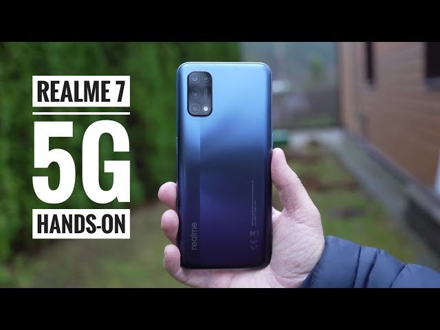 Realme 7 5G Amazing Value Smartphone.