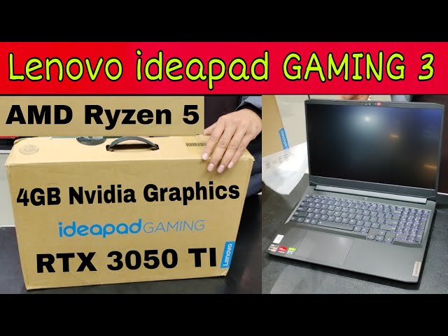 Lenovo Ideapad Gaming 3 laptop AMD Ryzen 5