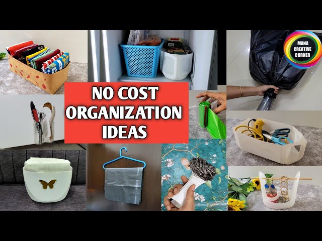 14 No Cost Home Organization Ideas |14 Genius Home Hacks | Cool & DIY Crafts to Transform Your home