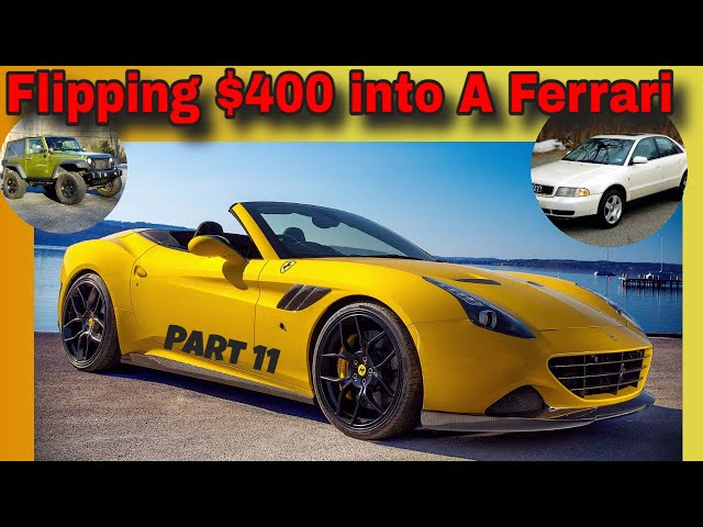 This one surprised me! $400 Ferrari Flip - Flying Wheels part 12