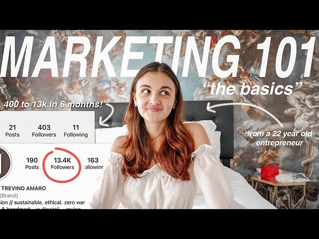 how to market your small business | Marketing 101| Ep. 1 - the basics