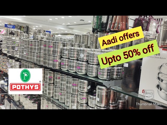 Upto 50% off/POTHYS Hyper offers/ T.Nagar pothys hyper #bestquality #shopping #tnagarpothyshyper