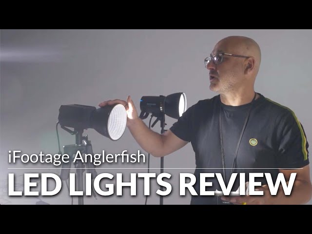 iFootage Anglerfish LED Lights REVIEW | SL1 60DN, 220DN & 320DN