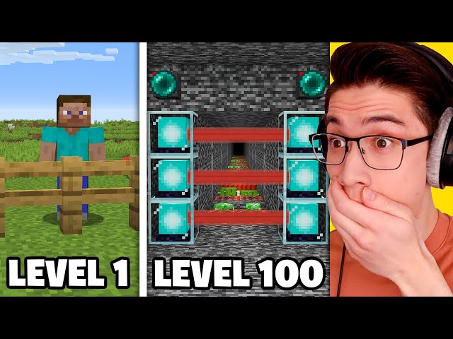 Testing Minecraft Base Defenses From Level 1 to Level 100