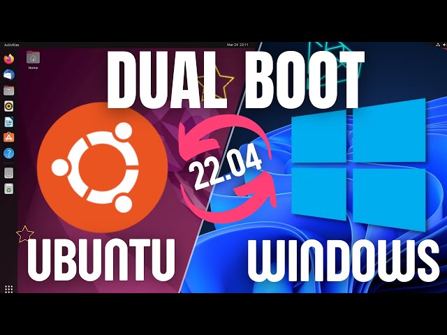 How to Dual Boot Ubuntu 22.04 LTS and Windows 10 | Step by Step Tutorial - UEFI Linux