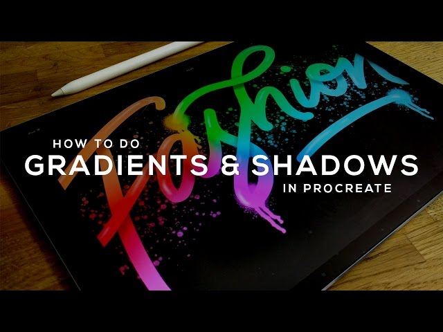 How to make GRADIENTS and SHADOWS - Procreate Tutorial