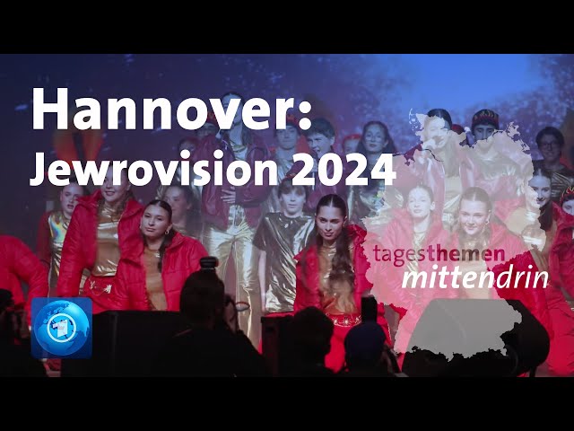 Hannover: Jewrovision 2024 | tagesthemen mittendrin
