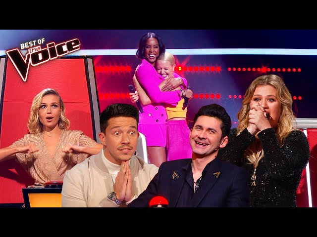 The best COACH SONG Blind Auditions on The Voice | Mega Compilation