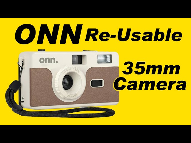 Wal-Mart $20 ONN 35mm Re-Usable Camera (that includes Film)