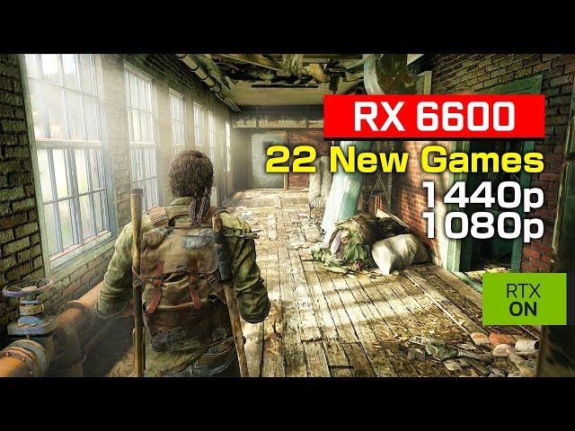 RX 6600 Test in 22 Games Ray Tracing - 1080p - 1440p