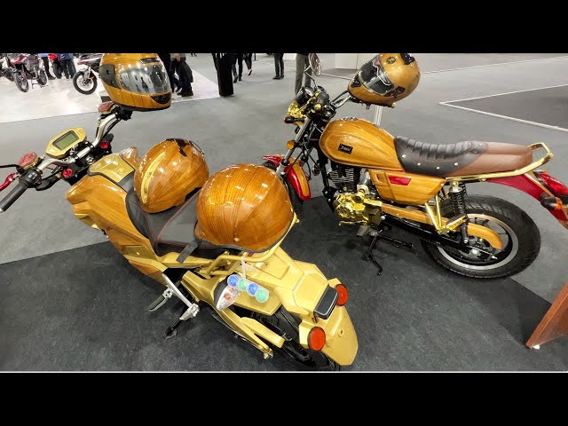 Gold and Wood Plated CUSTOM Bikes