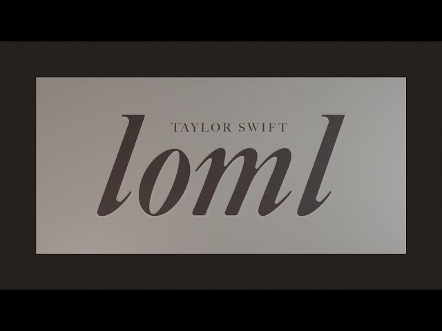 Taylor Swift - loml (Official Lyric Video)