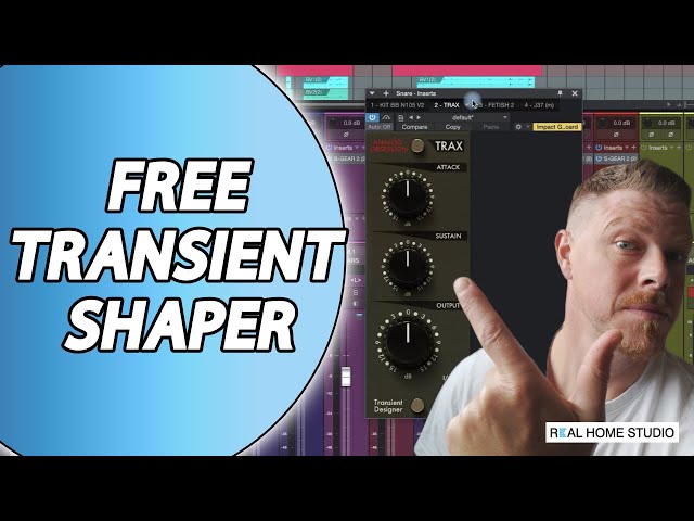 TRAX Transient Designer FREE Plugin from Analog Obsession (Review)