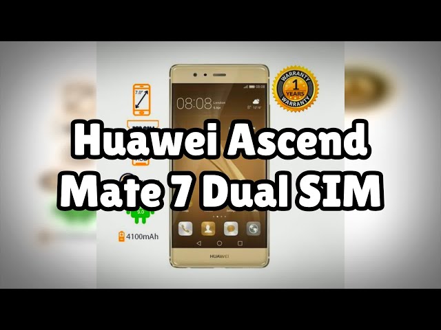 Photos of the Huawei Ascend Mate 7 Dual SIM | Not A Review!