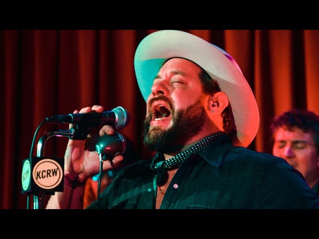 Nathaniel Rateliff and the Night Sweats performing "You Worry Me" live on KCRW