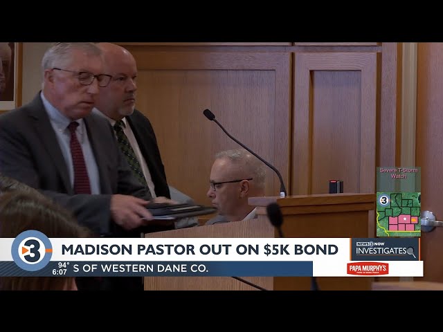 $5K bond set for Madison pastor accused of child sexual assault