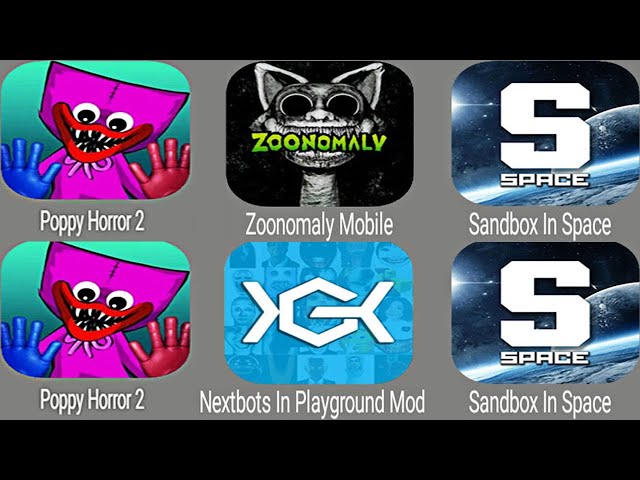 Nextbots In Playground Mod Fixed Miss Delight,Sandbox In Space,Poppy Horror 2,Zoonomaly Mobile